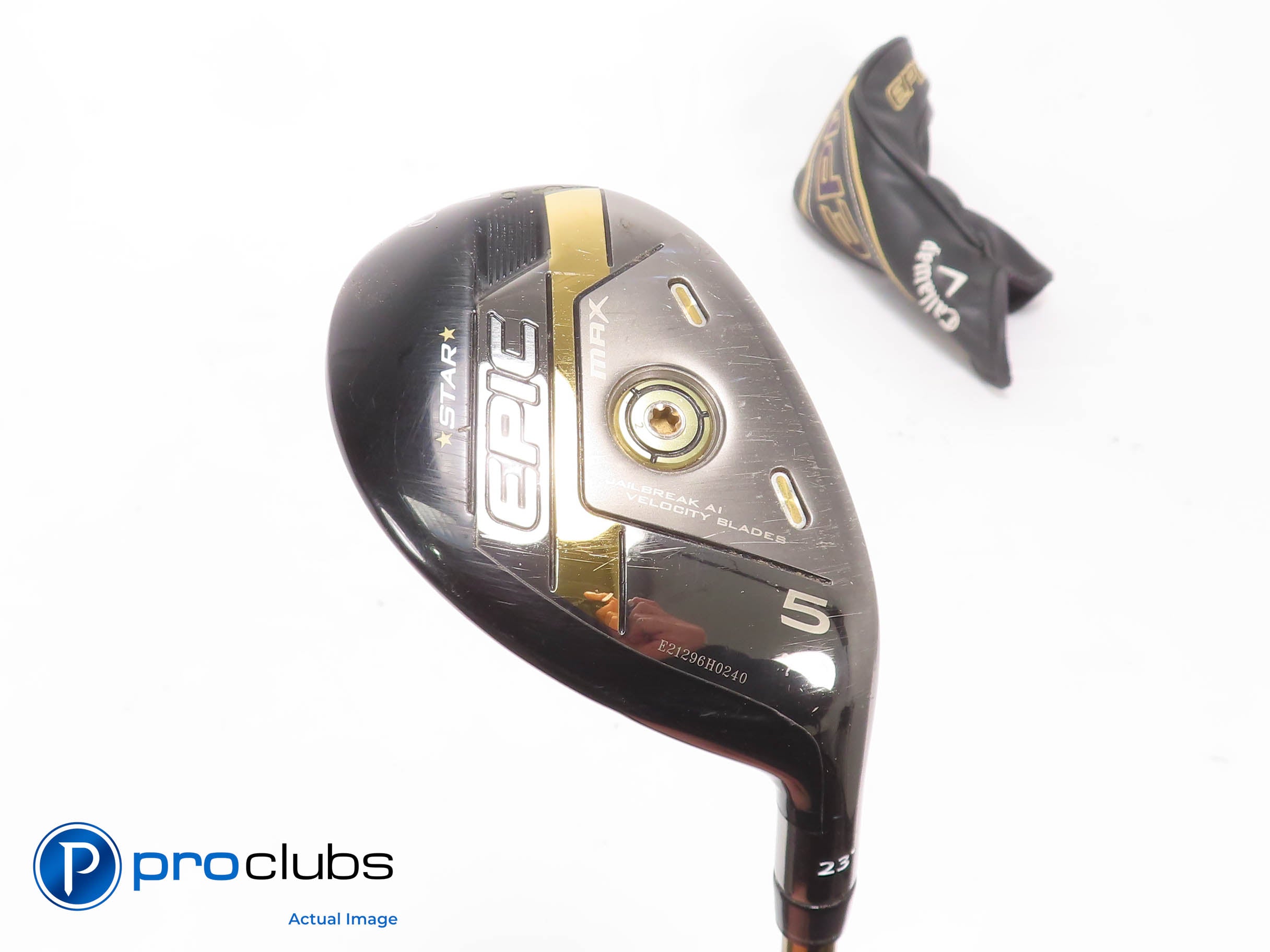 Callaway ROGUE ST MAX 20* 4 HYBRID w/Cover Tensei AV Blue 65 Regular Flex 467785