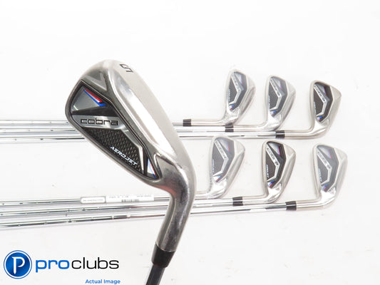 Nice Cobra AEROJET 5-PW,GW IRON SET - KBS Tour Lite Regular Flex -1/2" 422849