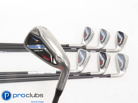 Nice Cobra AEROJET ONE Length 5-PW,GW IRON SET - KBS 65 Senior Flex Graph 422846