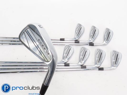 Nice Cobra '23 KING TOUR 3-PW IRON SET - KBS $Taper 120 Stiff Flex Steel 423084