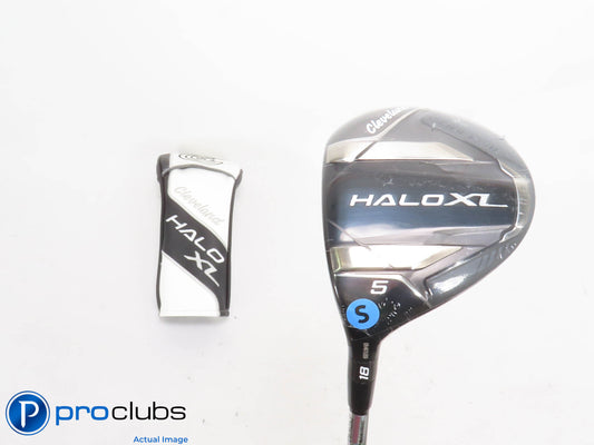 New! Left Handed Cleveland Launcher Halo XL 18* 5 Wood w/HC -Tensei Stiff 423609