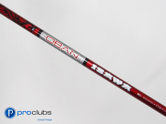 OBAN ISAWA Red 55 02 Senior Flex Fairway Wood Shaft w/ PING G430 Tip #421959