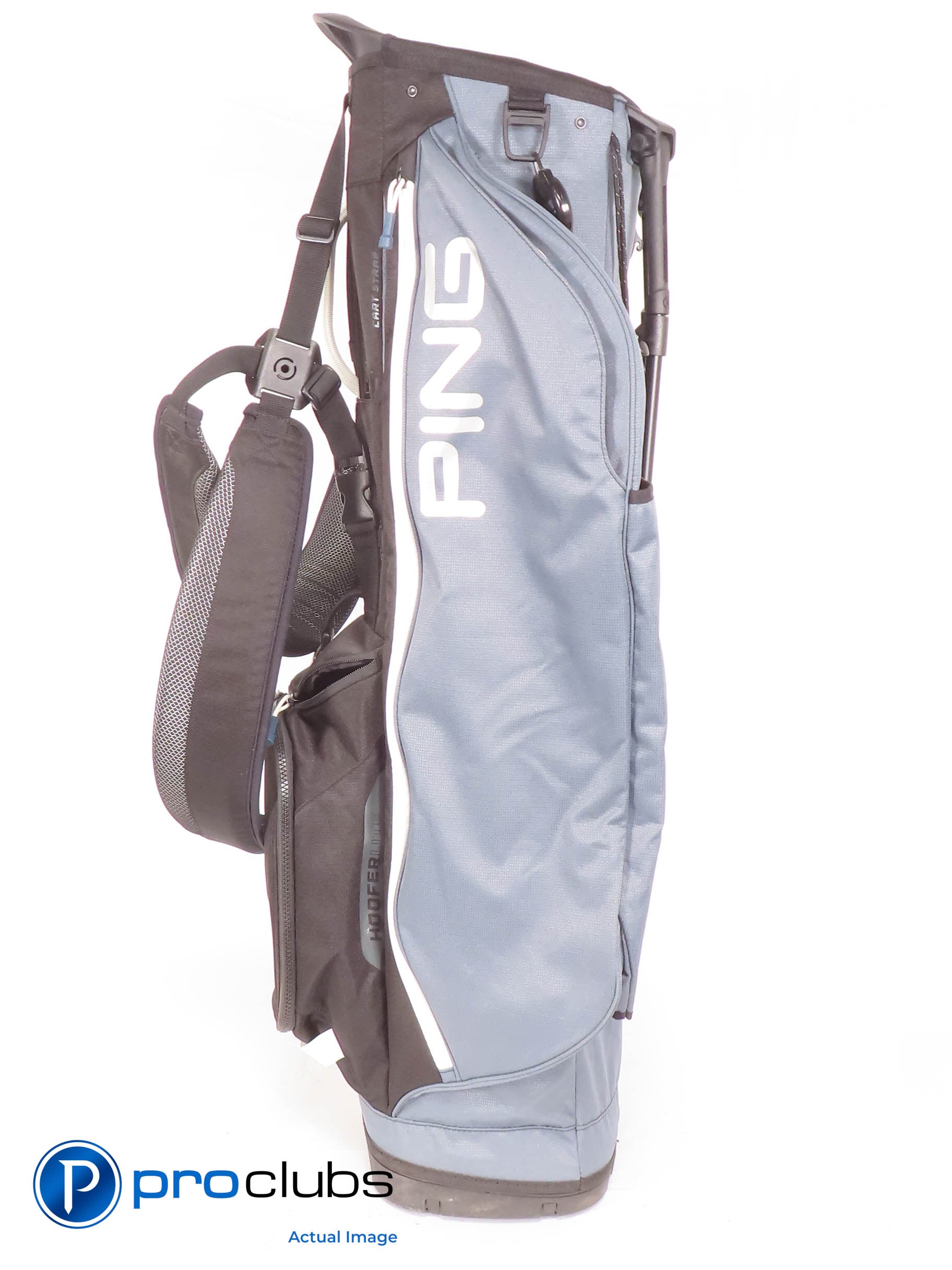 Nice! Ping Hoofer Carry / Stand Golf Bag w/Rainhood #465994
