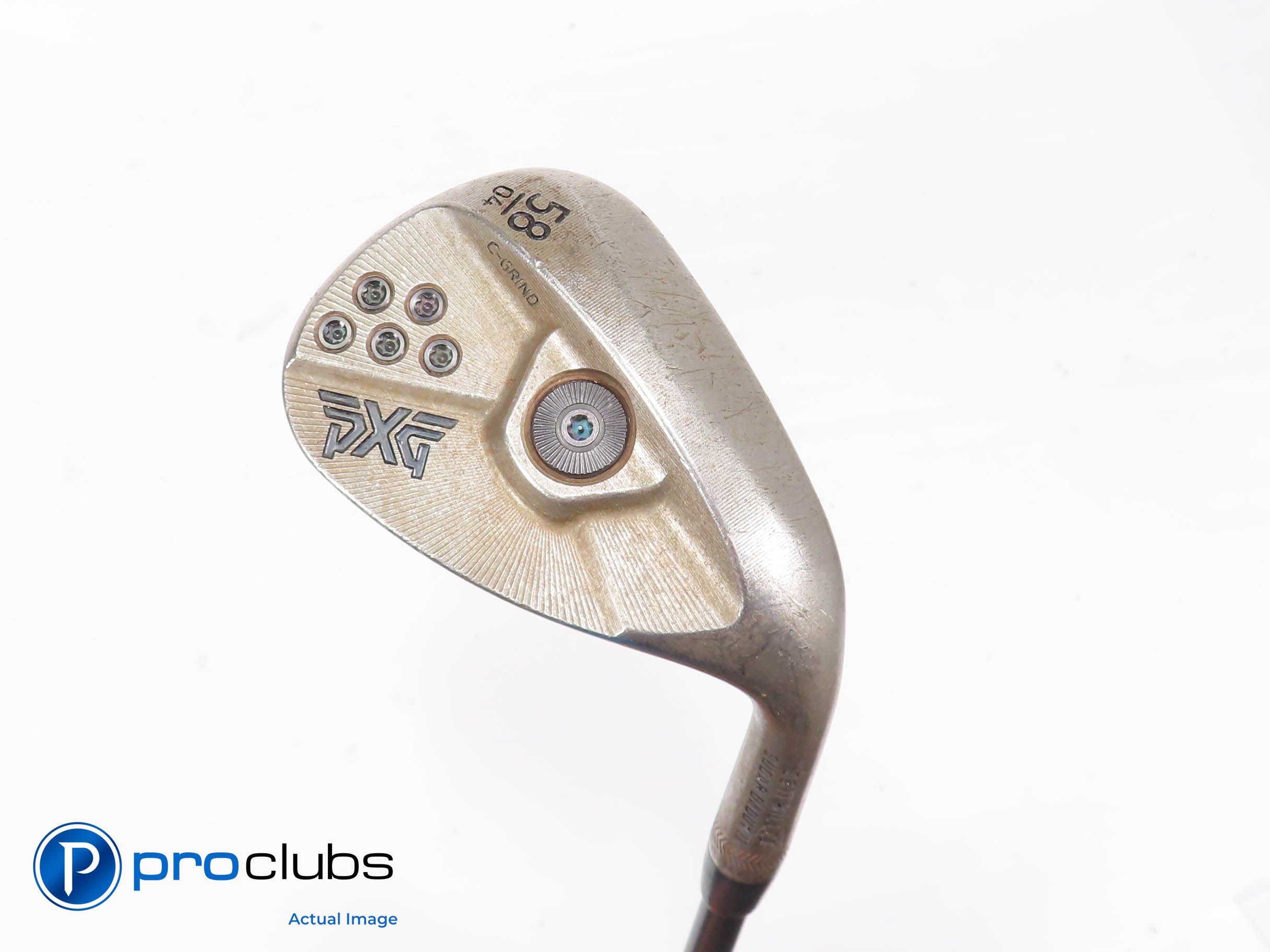 Tour Issue PXG Sugar Daddy II RAW 58*(4*) WEDGE C-Grind - S400 Stiff Flex 465467