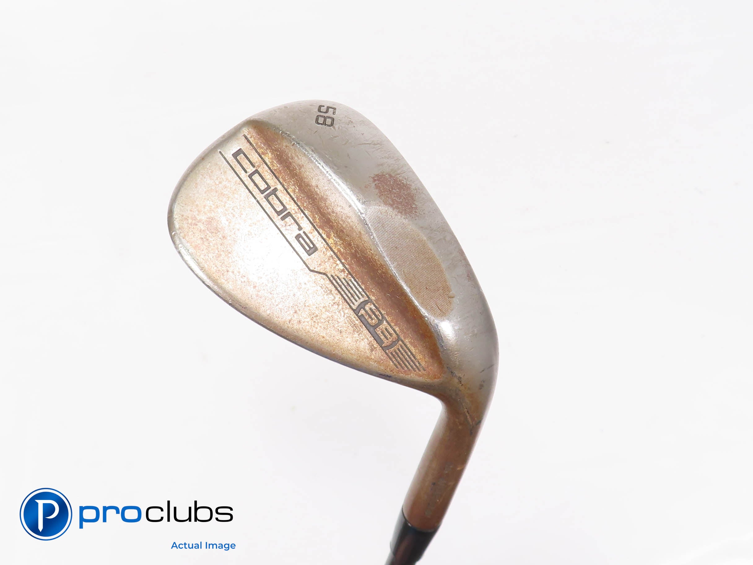 Nice Cobra KING SB RAW 58*(6*) WEDGE W-Grind LAGolf L120 X-Flex Graphite 465445