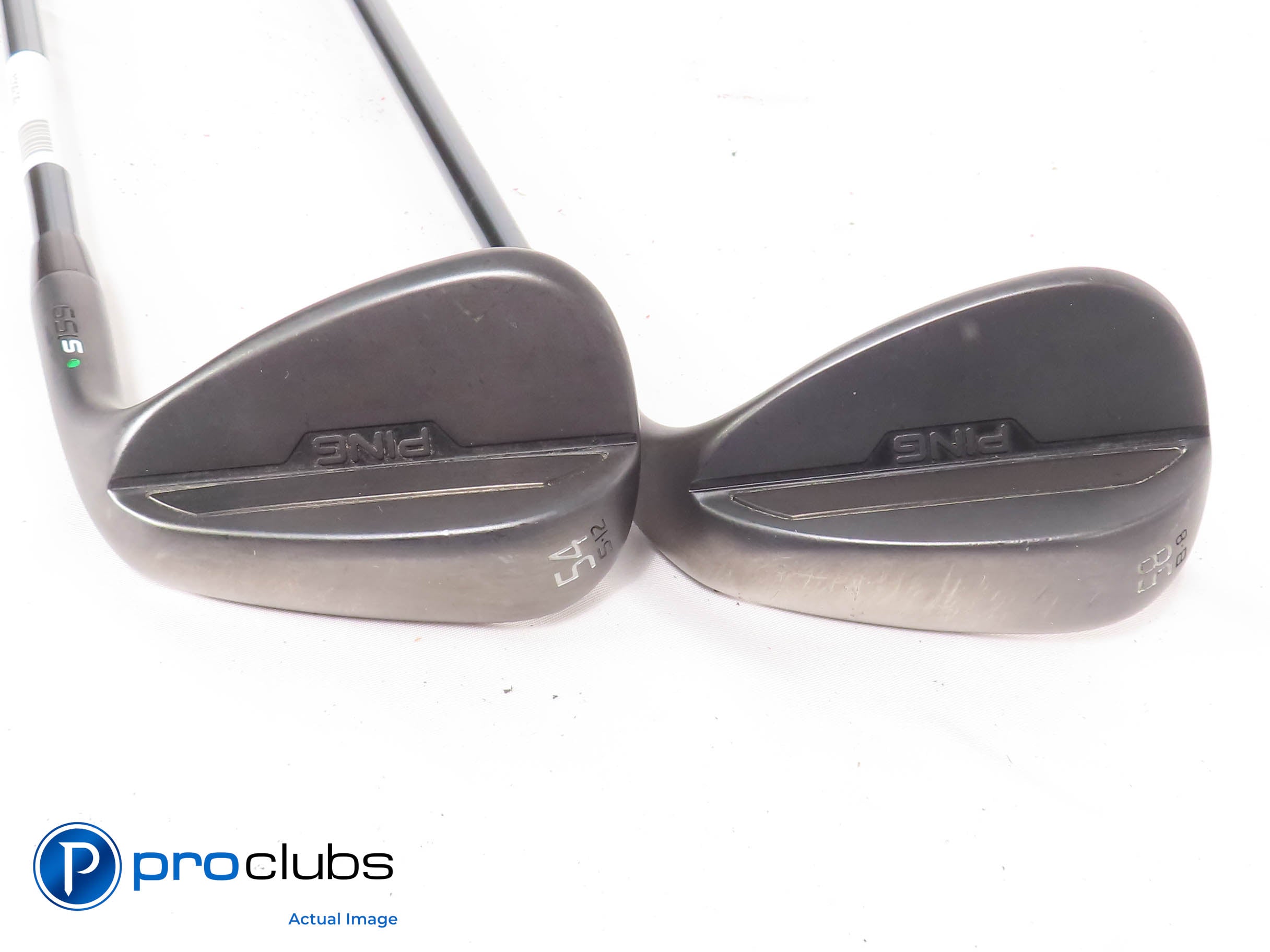 Nice Ping S159 Black 54*,58* WEDGE SET Recoil Regular Flex Graphite +1/2" 465422