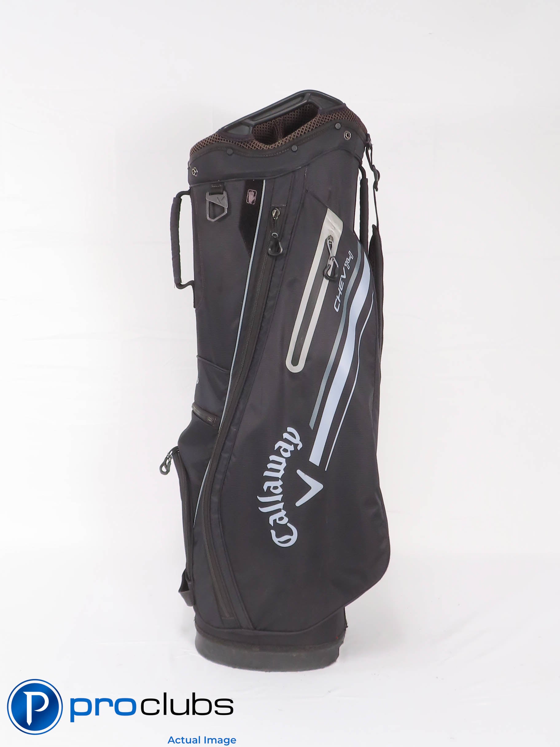 Callaway Chev 14-Way Cart Golf Bag w/Rainhood - Black w/ Troon North Logo 468126