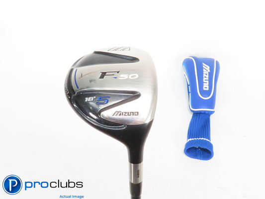 Mizuno F-50 18* 5 Wood w/ Cover - Grafalloy Pro Launch Red Stiff Flex - 423769