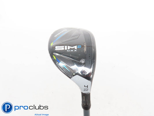 NEW TaylorMade SIM 2 MAX 22* 4 HYBRID - Fujikura Pro 2.0 6R2 Senior Flex 425723