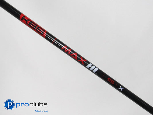 New KBS MAX HL 55 Gloss Black 50 X-Flex Shaft .335" Tip #424597