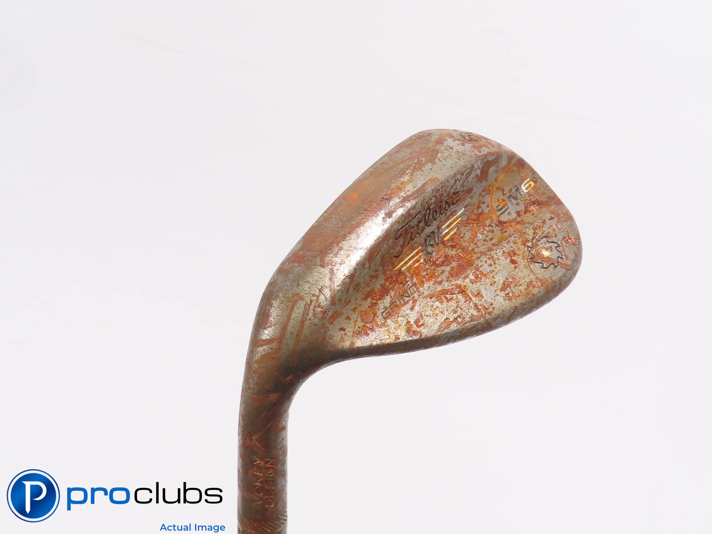 Tour Issue! Left Handed Titleist Vokey SM6 60*(8*) Wedge - DG S400 Stiff #468082