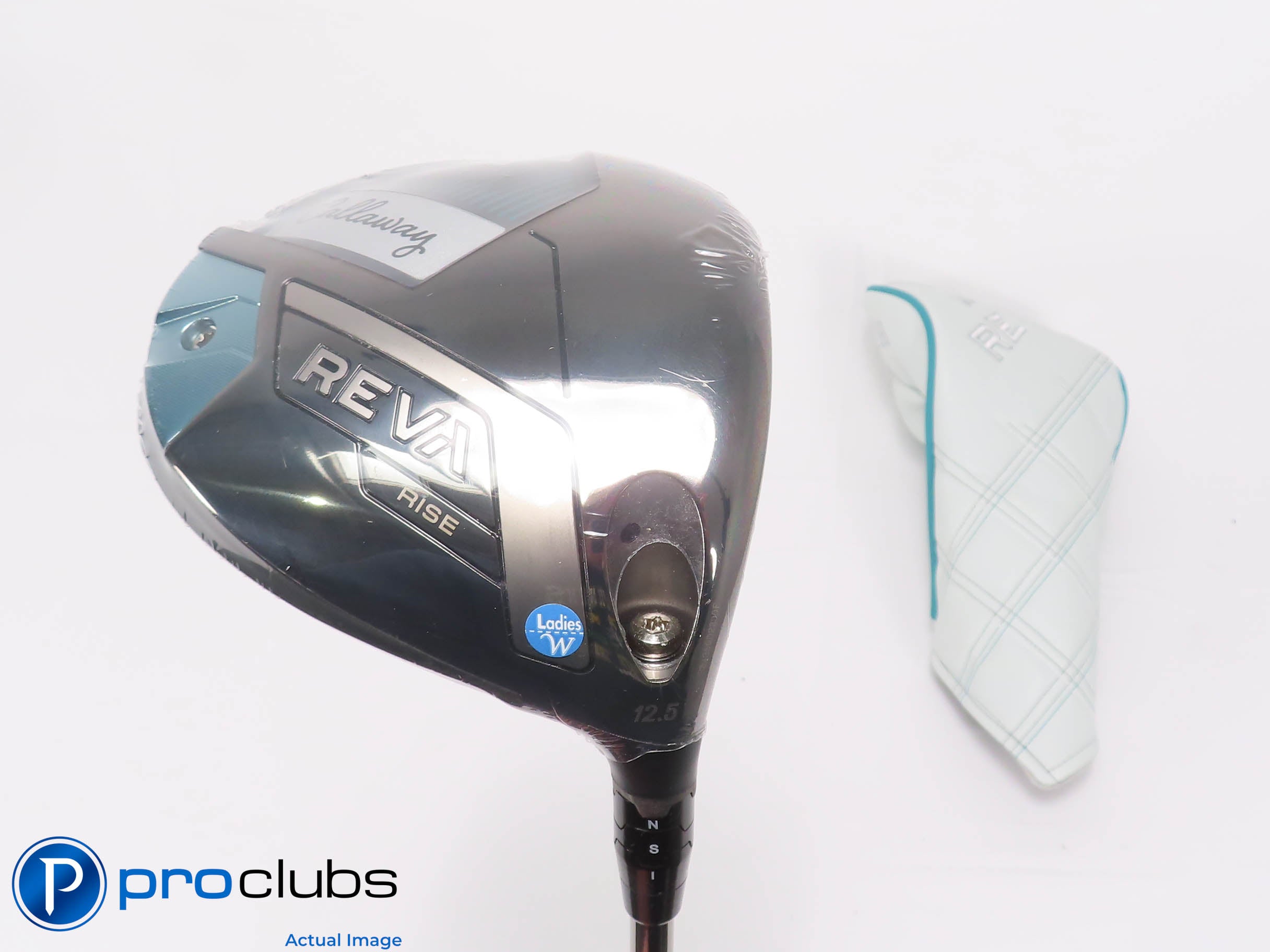 NEW Ladies Callaway REVA Rise 12.5* DRIVER w/HC LINQ LTE 4F1 Ladies Flex 468310