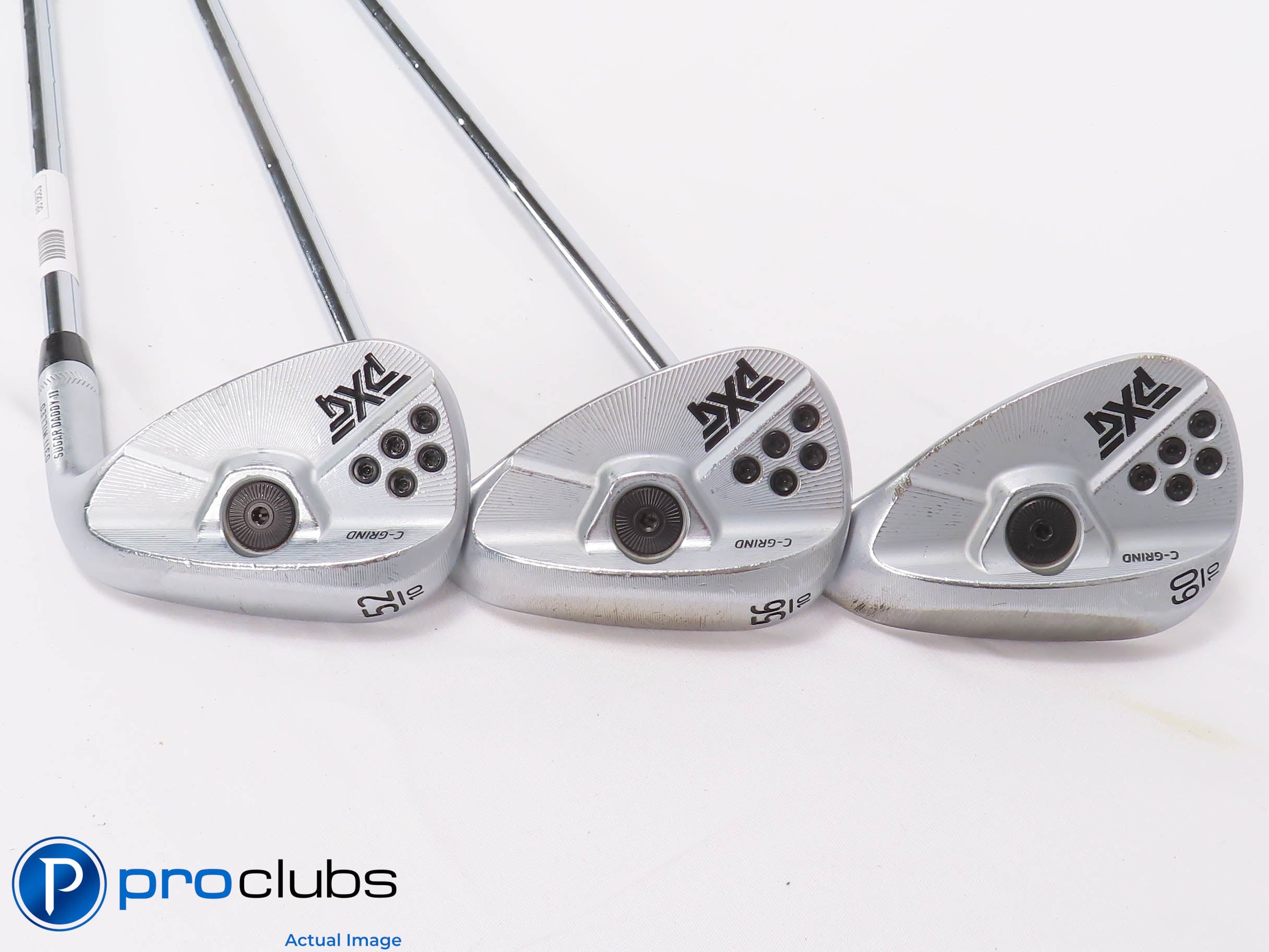 PXG Sugar Daddy II 52*,56*,60* WEDGE SET - Dynamic Gold X100 X-Flex Steel 468072