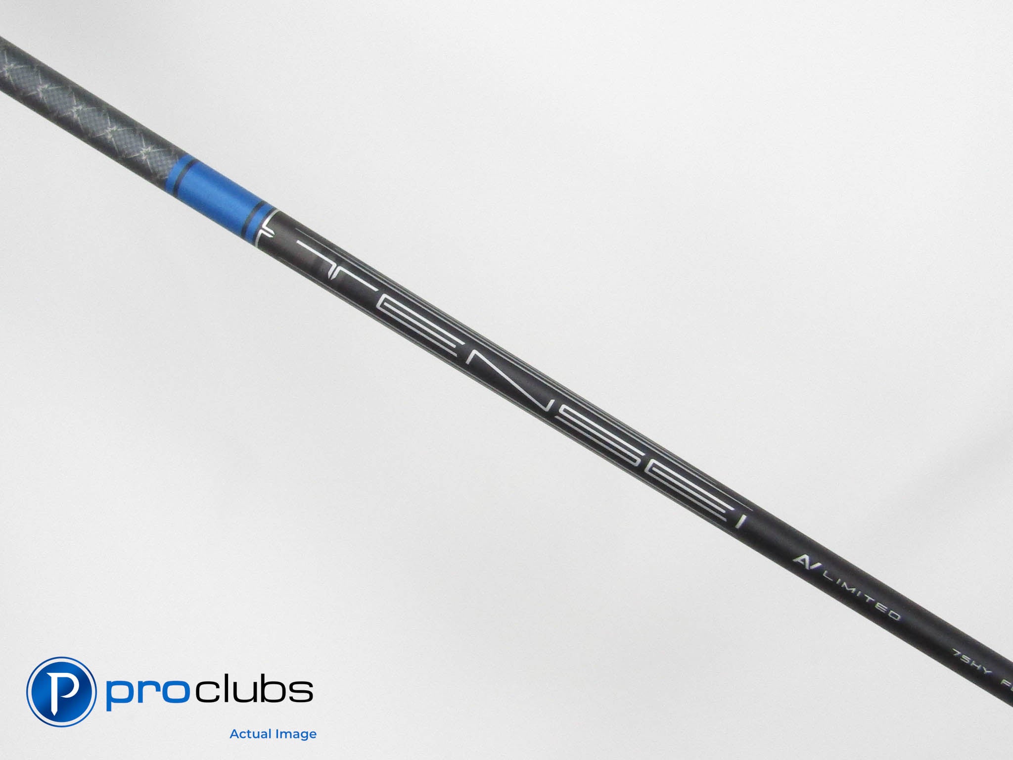 TENSEI AV LIMITED Blue 75HY Stiff Flex Hybrid Shaft w/ TaylorMade Tip #468293