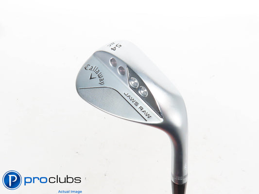 Callaway JAWS RAW Chrome 54*(8*) Wedge C-Grind - DG Spinner Wedge Flex - 423892