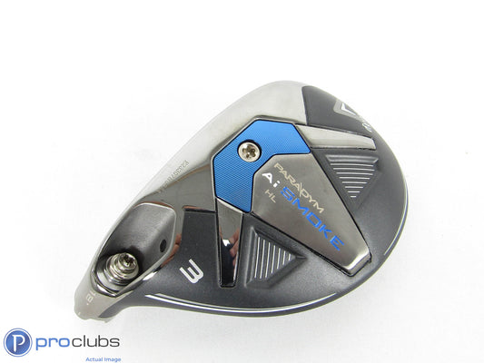 Left Handed! Callaway Ai Smoke HL 18* 3 Hybrid - Head Only - 425774