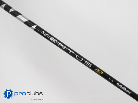 Fujikura VENTUS TR Black VeloCore 7 X-Flex Driver Shaft w/ TITLEIST Tip #424227