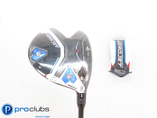 New! Cobra Aerojet MAX 15.5* 3 Wood w/HC - Kai'li Blue 60g Regular Flex - 425895