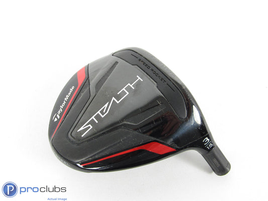 Excellent! TaylorMade Stealth 15* 3 Fairway Wood-Head Only-426285