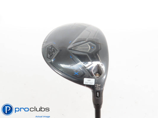 New! Cobra Darkspeed X 16.5* HF 3 Wood - HZRDUS RDX Smoke Blue 70g Stiff #425868