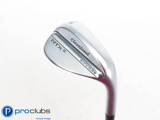 Nice Cleveland RTX-6 ZipCore 52*(10*) WEDGE MID-Grind Spinner Wedge Flex 425296