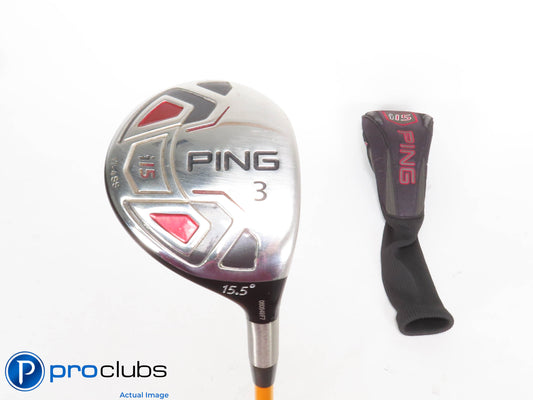 Ping i15 15.5* 3 Wood w/Cover - UST Mamiya Proforce Stiff Flex - 423755