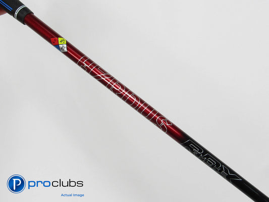 HZRDUS SMOKE RDX Red 80g HY 6.0 Stiff Flex iCrossover Shaft w/ Adapter #426557