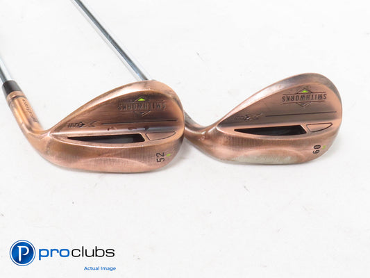 SMITHWORKS Golf X-Spin Copper 52*,60* WEDGE SET - KBS Wedge Flex Steel 426586