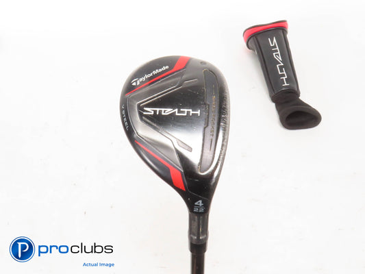 TaylorMade STEALTH 22* 4 HYBRID w/HC- Ventus Red 6R Regular Flex 423868