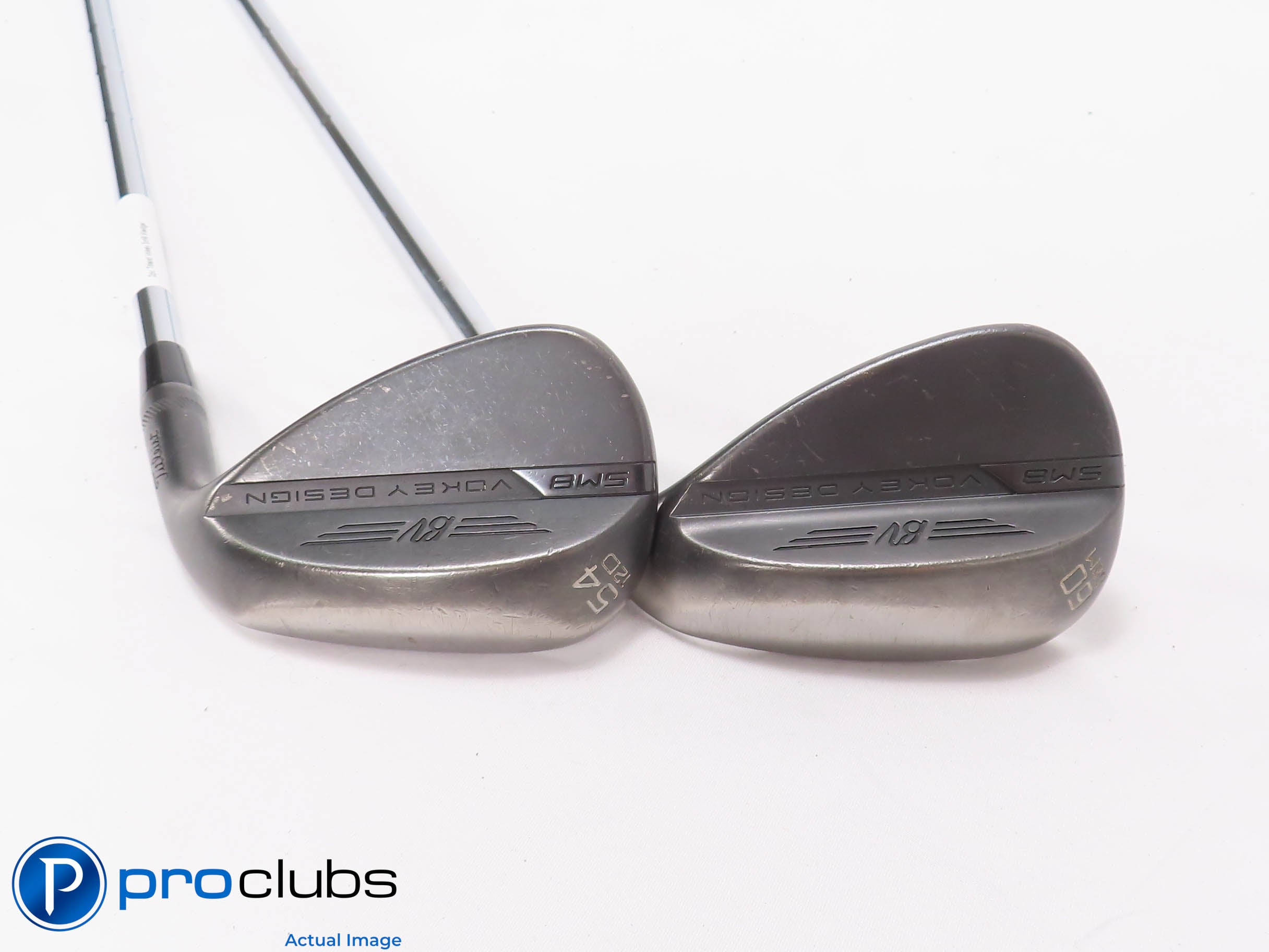 Titleist Vokey Black SM8 54*, 60* Wedge Set - Vokey Wedge Flex - 468800