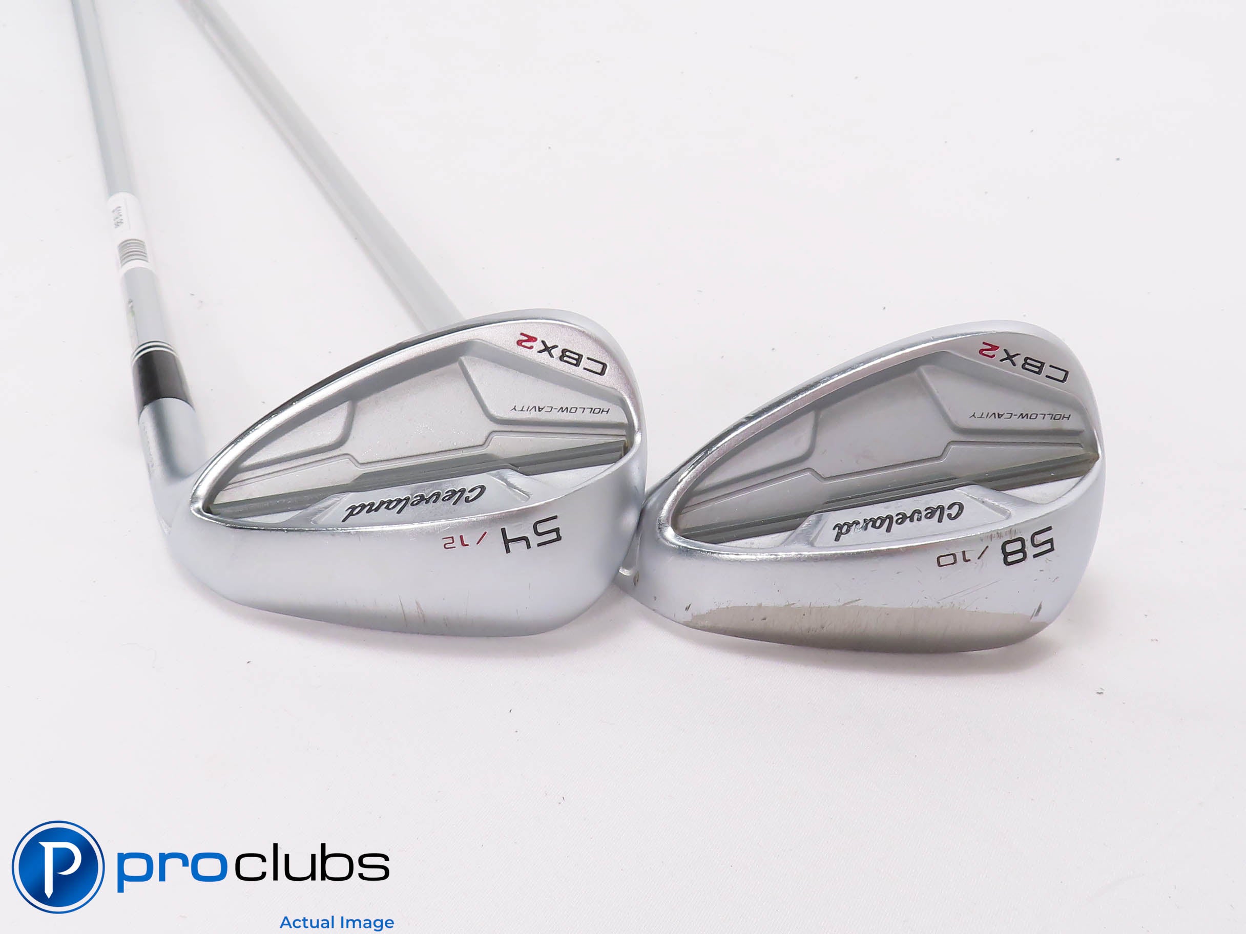 Ladies Cleveland CBX2 54*,58* Wedge Set - Cleveland 50g Ladies Flex - 468783