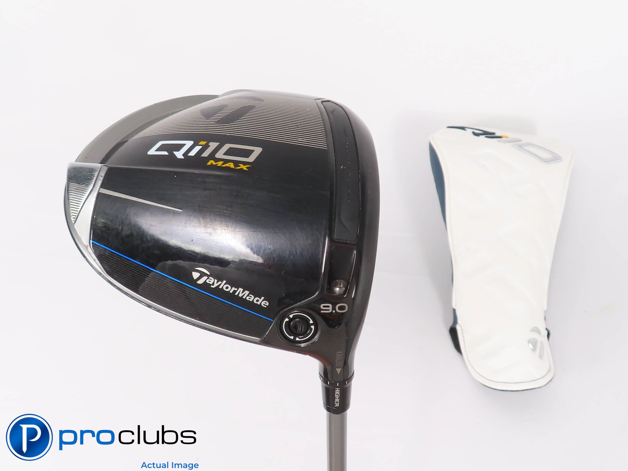 TaylorMade Qi10 MAX 9* Driver w/Cover - Speeder NX 50g Stiff Flex - 468687