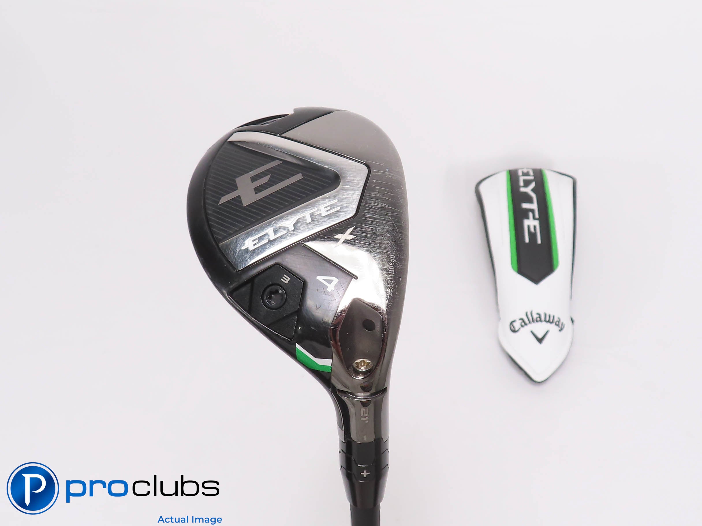 Callaway ELYTE X 21* 4 Hybrid w/HC - Mitsubishi Vanquish 5R2 Senior Flex #468639