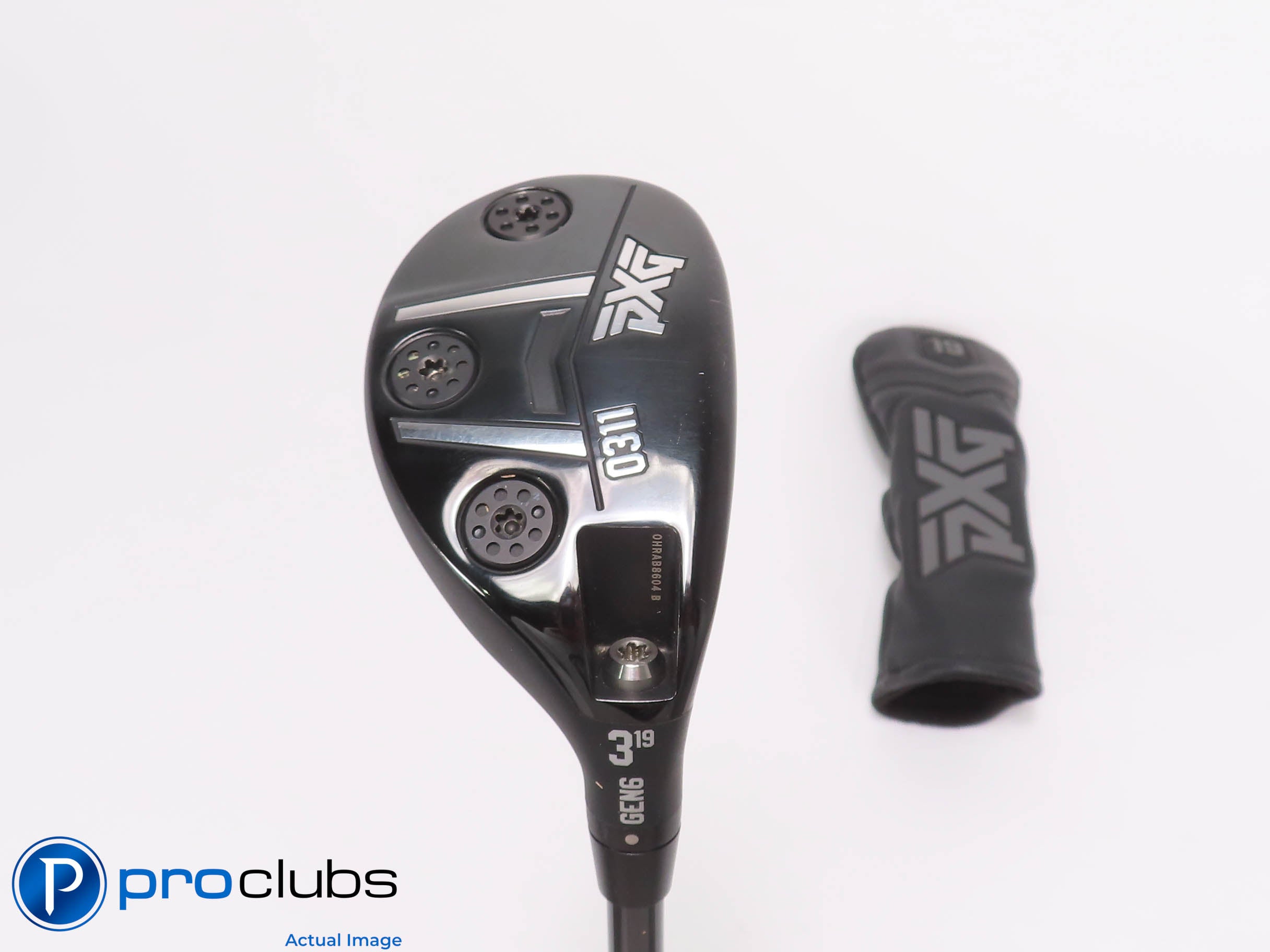 PXG 0311 Gen6 19* 3 Hybrid w/HC - Even Flow Riptide 80g 6.0 Stiff Flex - 468655