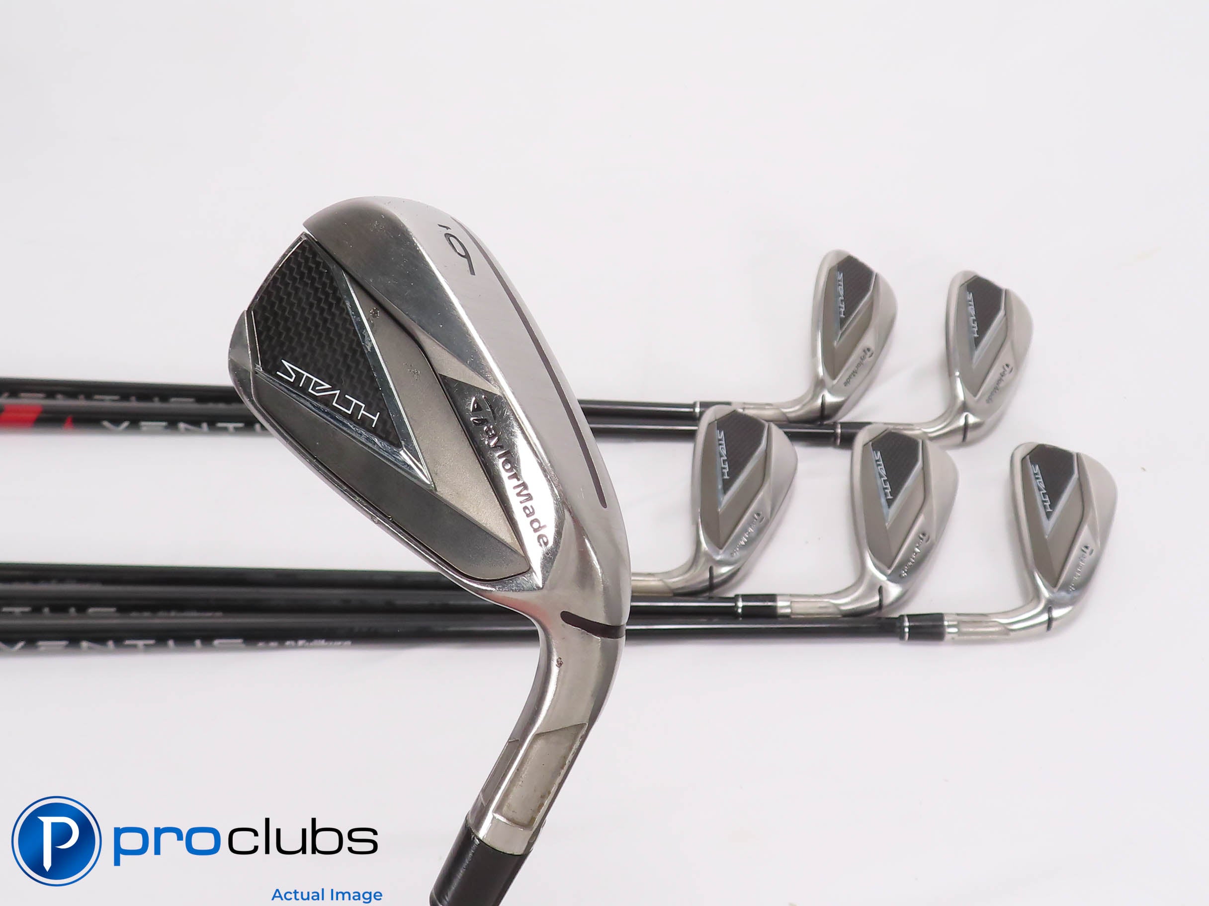 Nice TaylorMade STEALTH 6-PW,AW IRON SET Ventus Regular Flex Graph +1/2" 468801