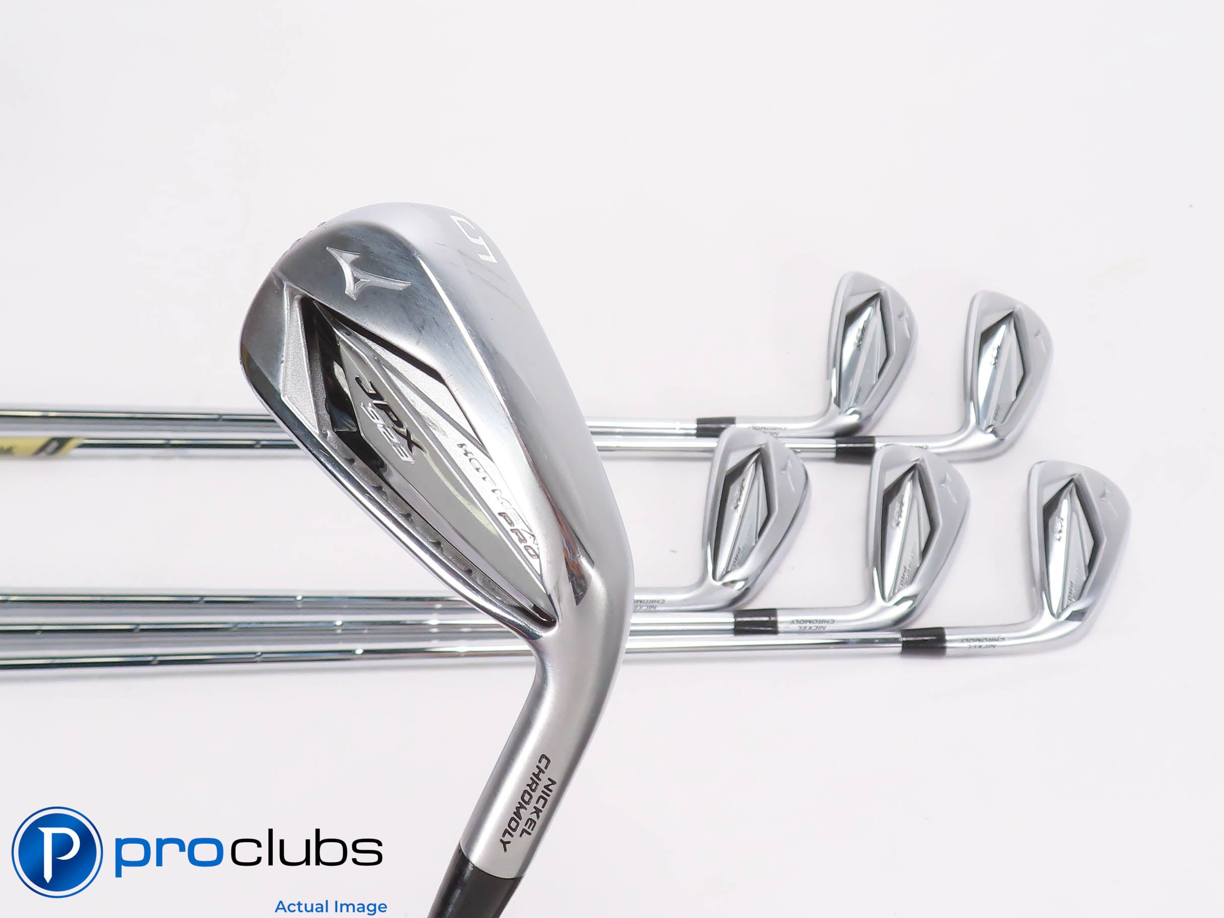 Nice Mizuno JPX-923 Hot Metal Pro 4-PW IRON SET - DG TI X100 X-Flex Steel 468662