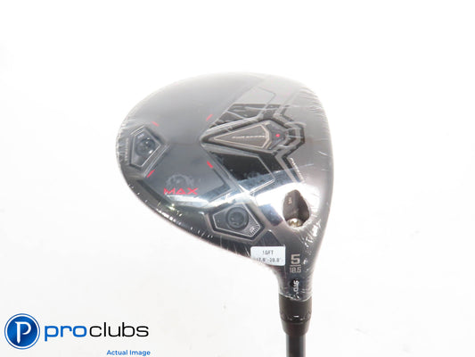 New! Cobra Darkspeed MAX 18.5* 5 Wood - UST Lin-Q M40X White 6F4 Stiff - 426597