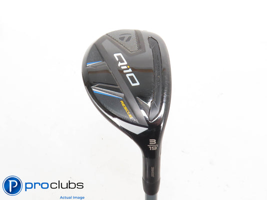 TaylorMade Qi10 Rescue 19* 3 Hybrid - Fuji Pro 2.0 Hybrid 8-S Stiff Flex 426841