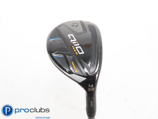 Nice! TaylorMade Qi10 MAX Rescue 23* 4 Hybrid - Fuji Pro 2.0 7-R Regular 426845