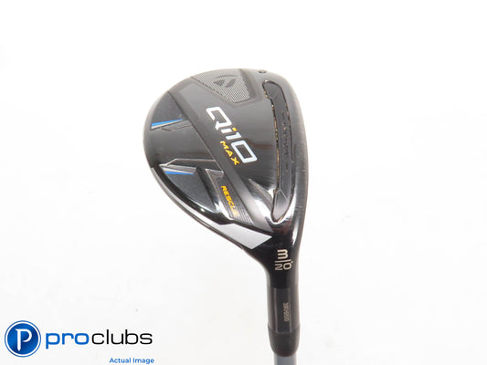 Nice! TaylorMade Qi10 MAX Rescue 20* 3 Hybrid - Fuji Pro 2.0 7-R Regular 426844