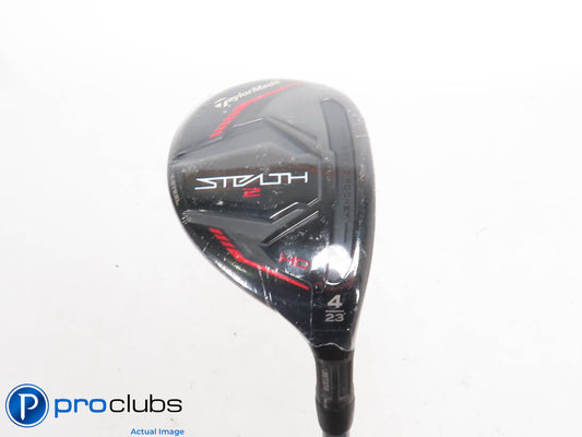 New TaylorMade Stealth2 HD Rescue 23* 4 Hybrid - Fuji Pro 2.0 6-R2 Senior 426823