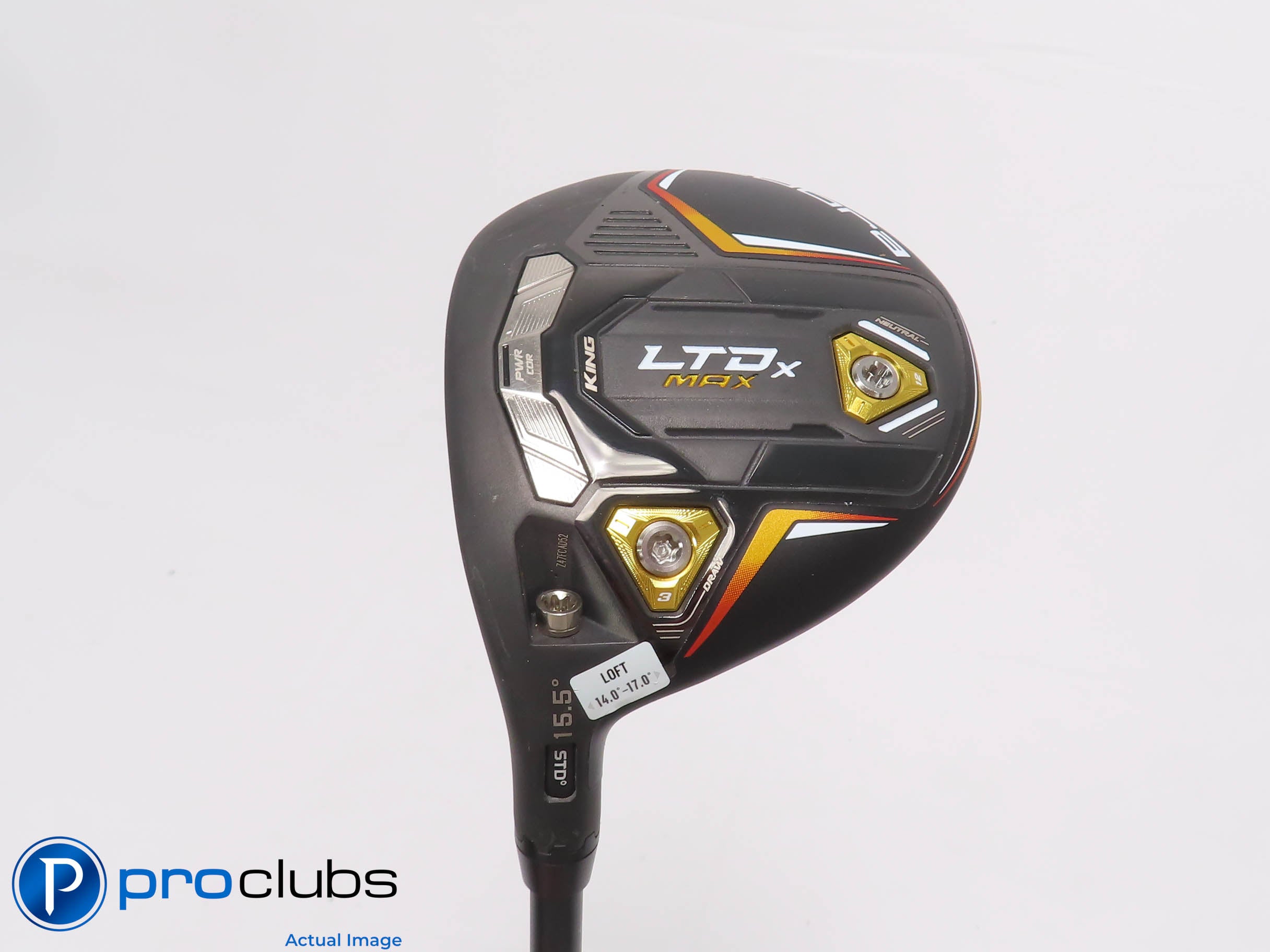 Left Handed Cobra LTDx MAX 15.5* 3 Wood - UST Helium 5F3 Regular Flex - 469367