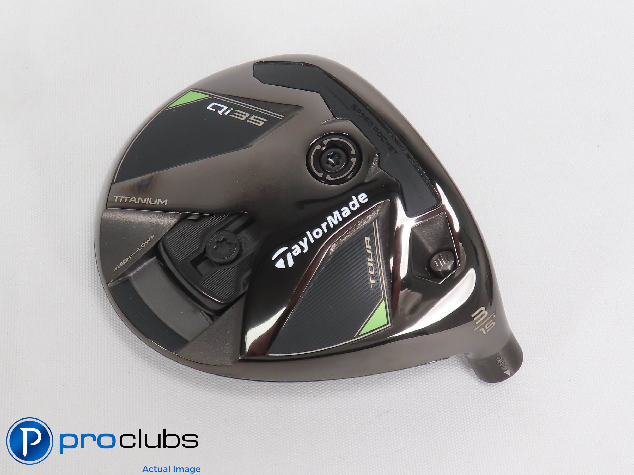 Mint! TaylorMade Qi35 Tour 15* 3 Wood - Head Only - R/H - 469410
