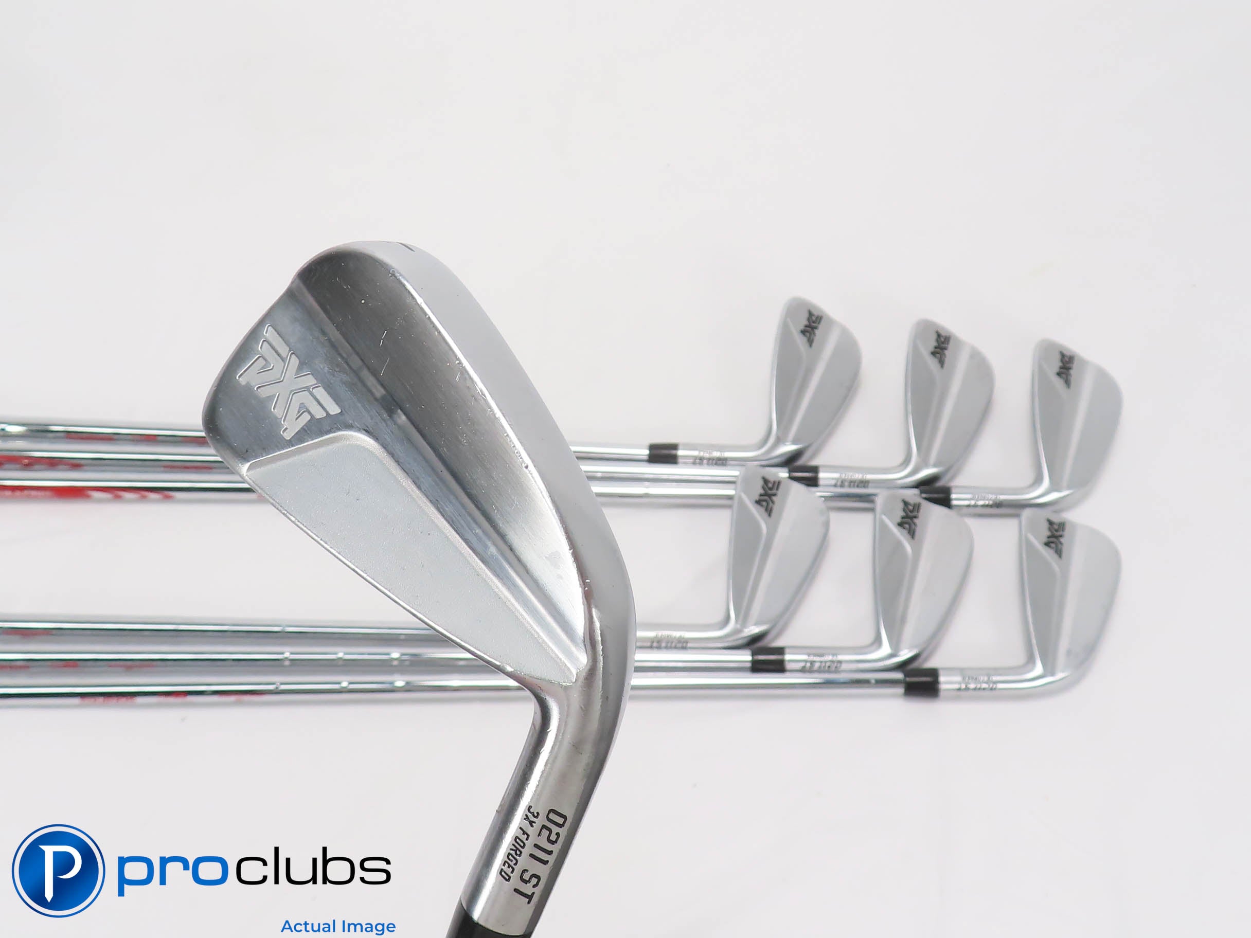 Nice PXG 0211 ST 3xForged 4-PW IRON SET - Modus 105 X-Flex Steel -1/4" 469142