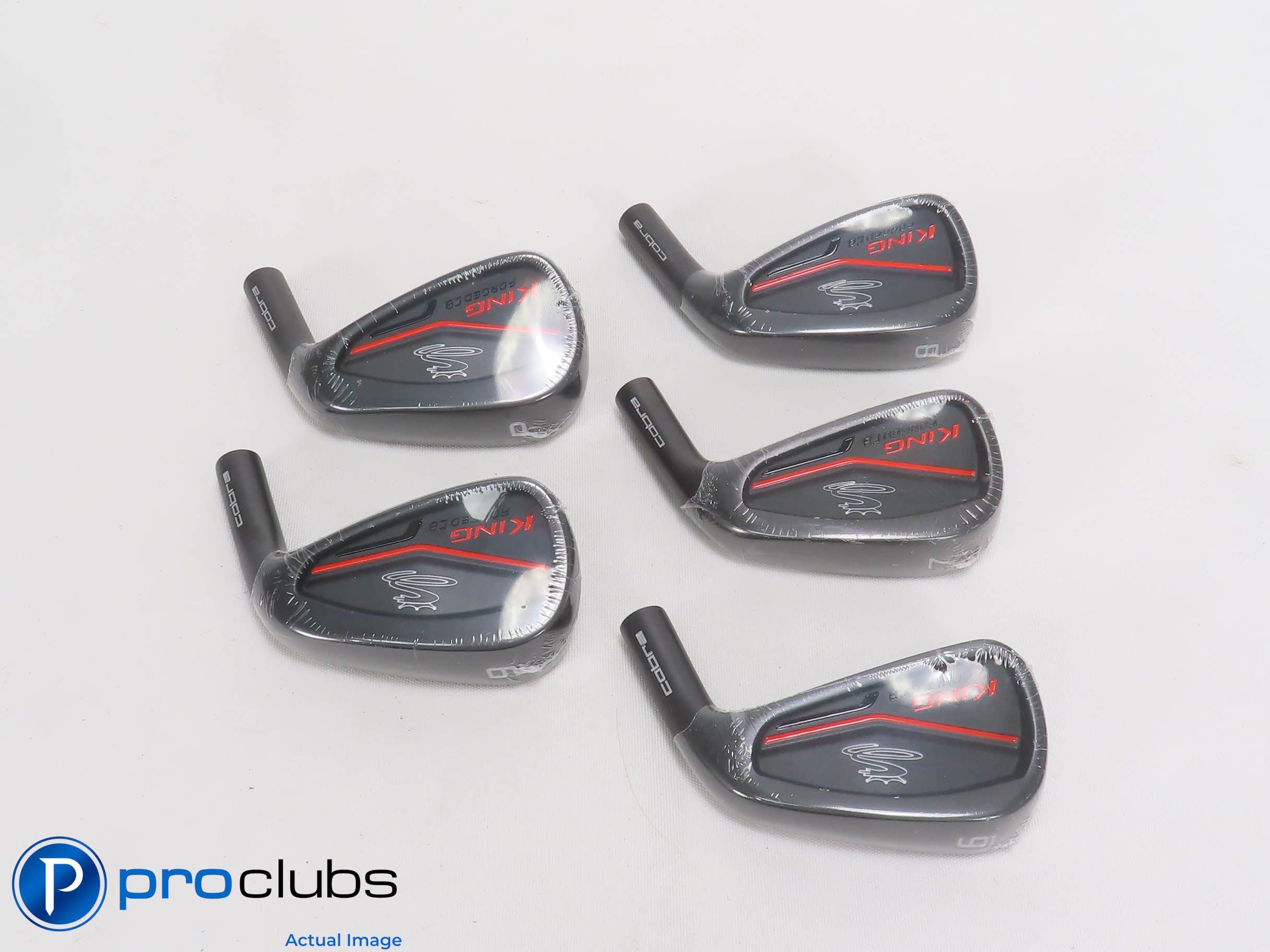 NEW Cobra 2019 King Forged CB Black 6-PW Iron Set HEADS ONLY 466957