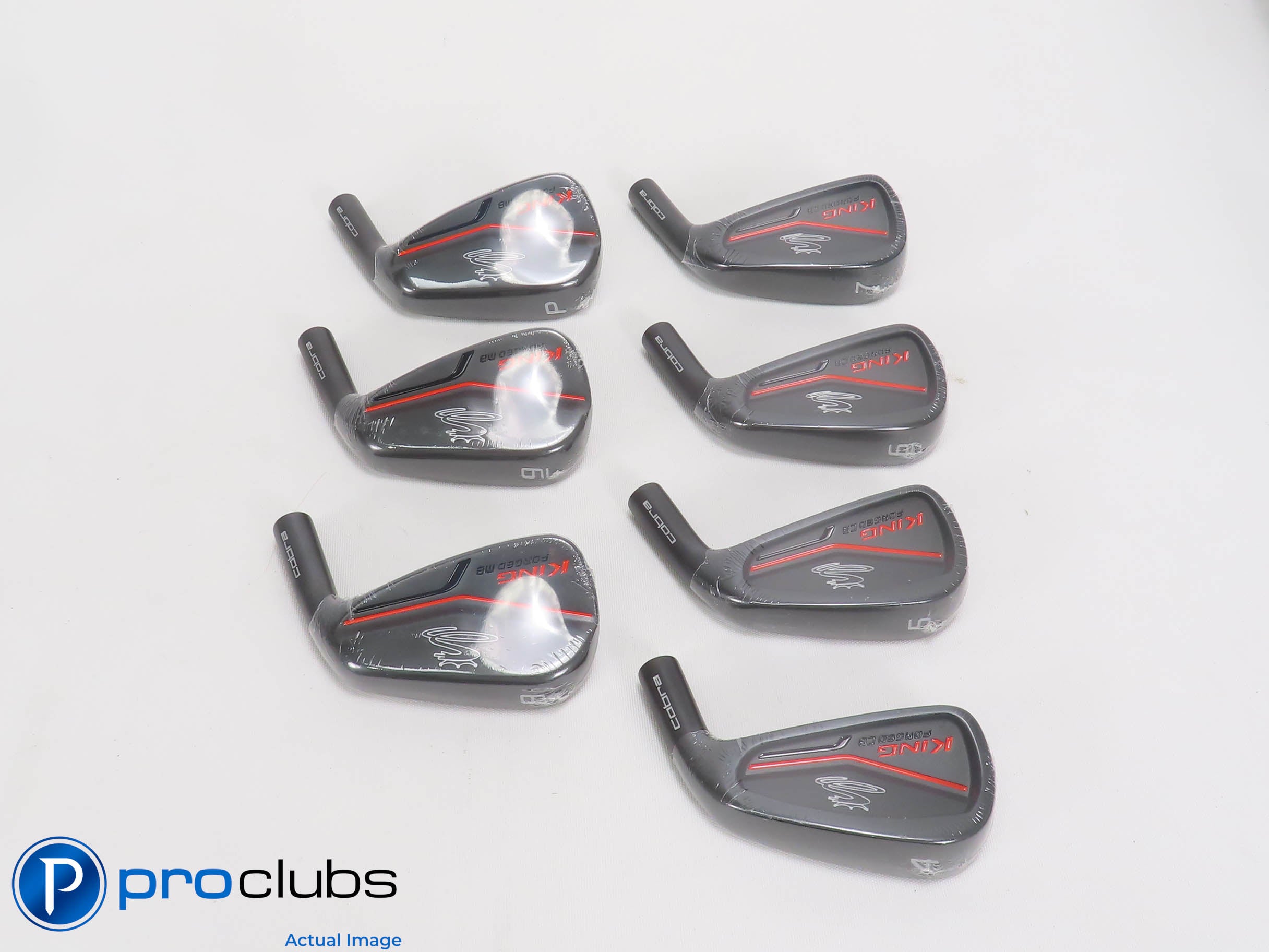 NEW Cobra 2019 King Forged CB/MB Black 4-PW Combo Iron Set HEADS ONLY 465156