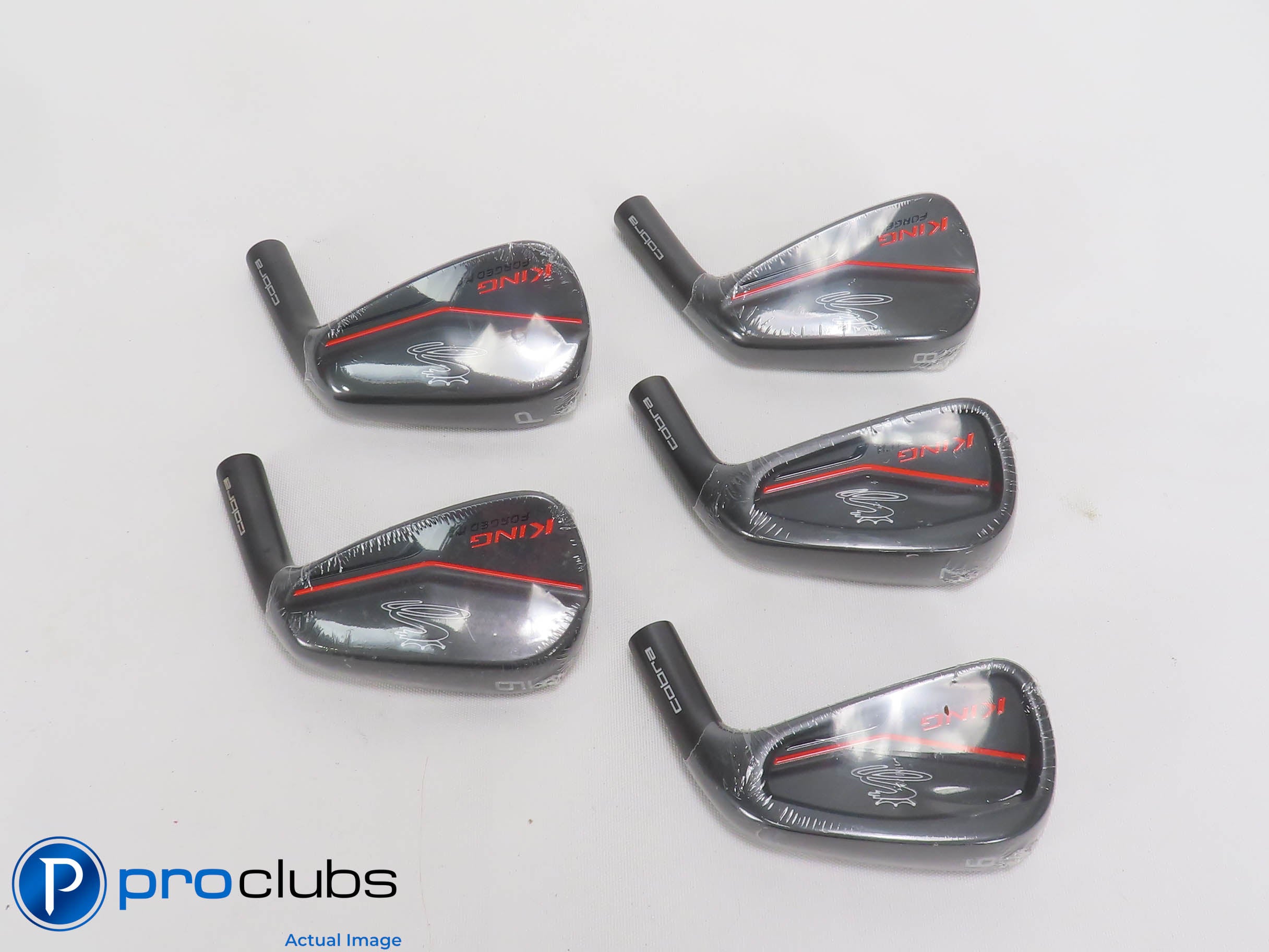 NEW Cobra 2019 King Forged CB/MB Black 6-PW Combo Iron Set HEADS ONLY 465160