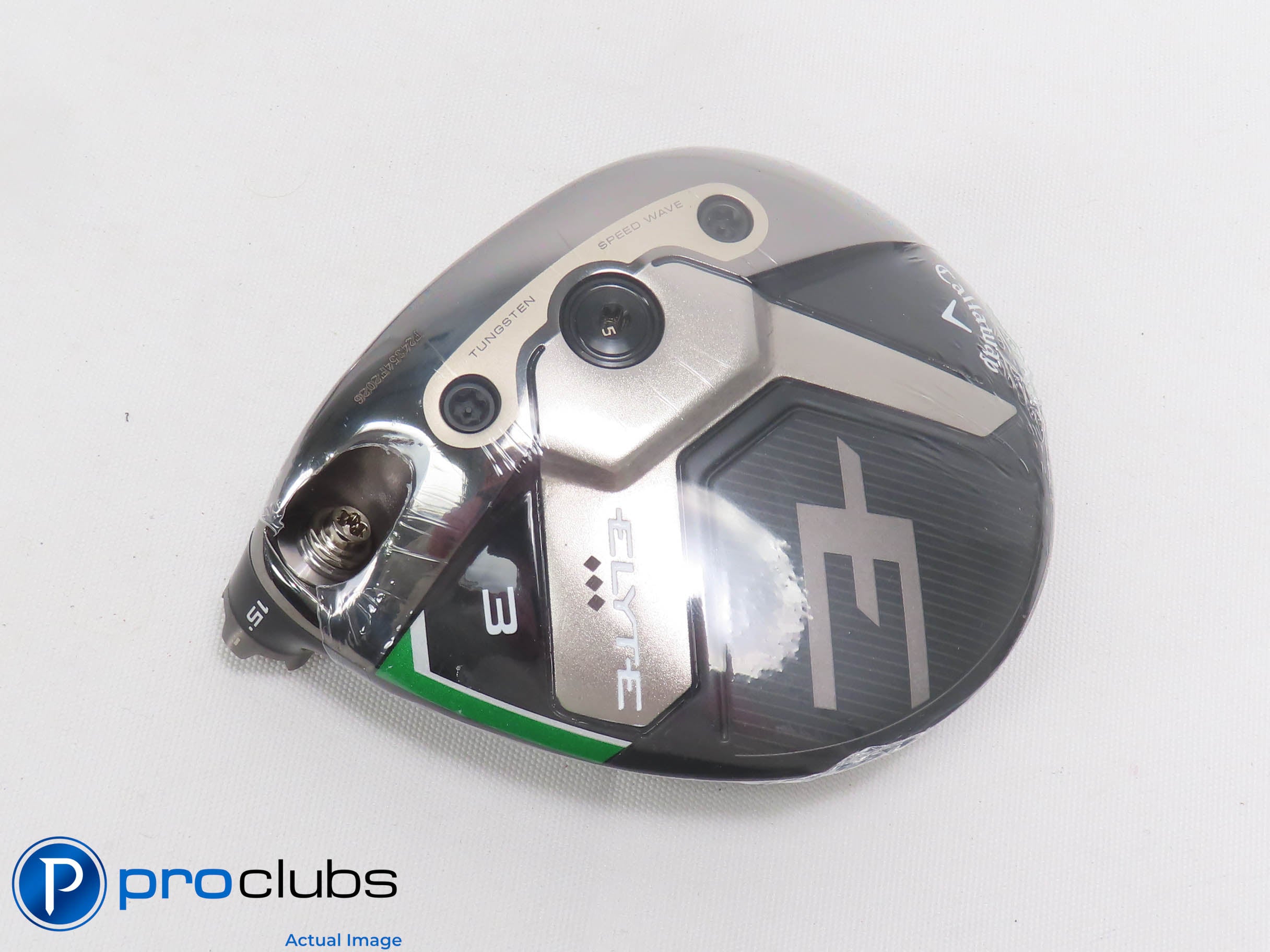 NEW Left Handed Callaway ELYTE Triple Diamond 15* 3 Wood HEAD ONLY 468865