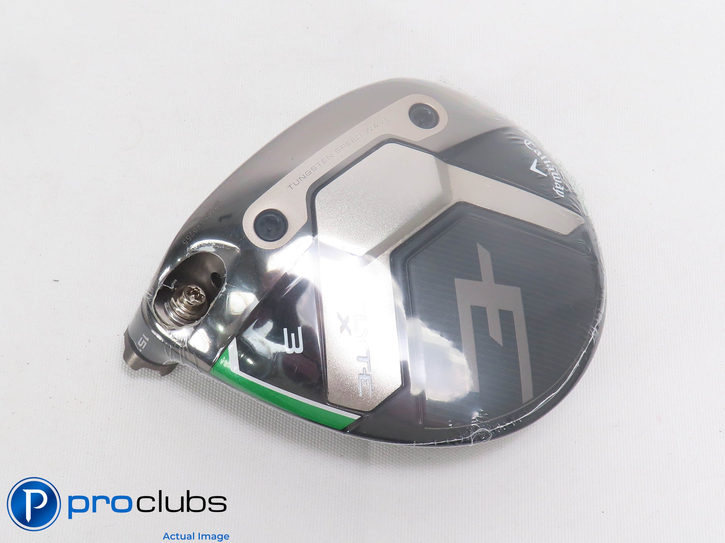 NEW Left Handed Callaway ELYTE X 15* 3 Wood HEAD ONLY 468862