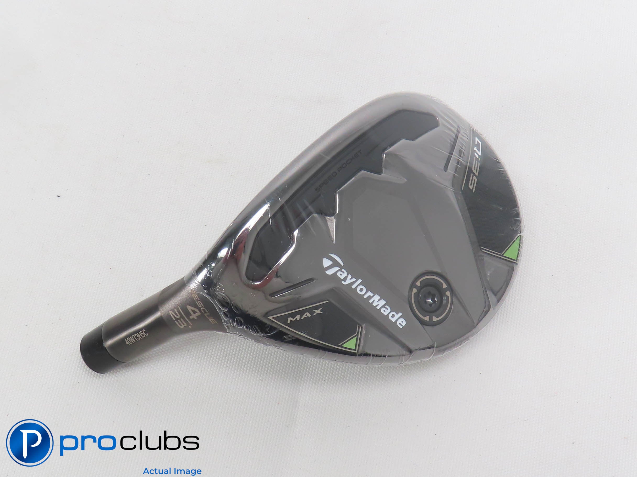 NEW Left Handed TaylorMade Qi35 MAX 23* 4 Hybrid HEAD ONLY 468879
